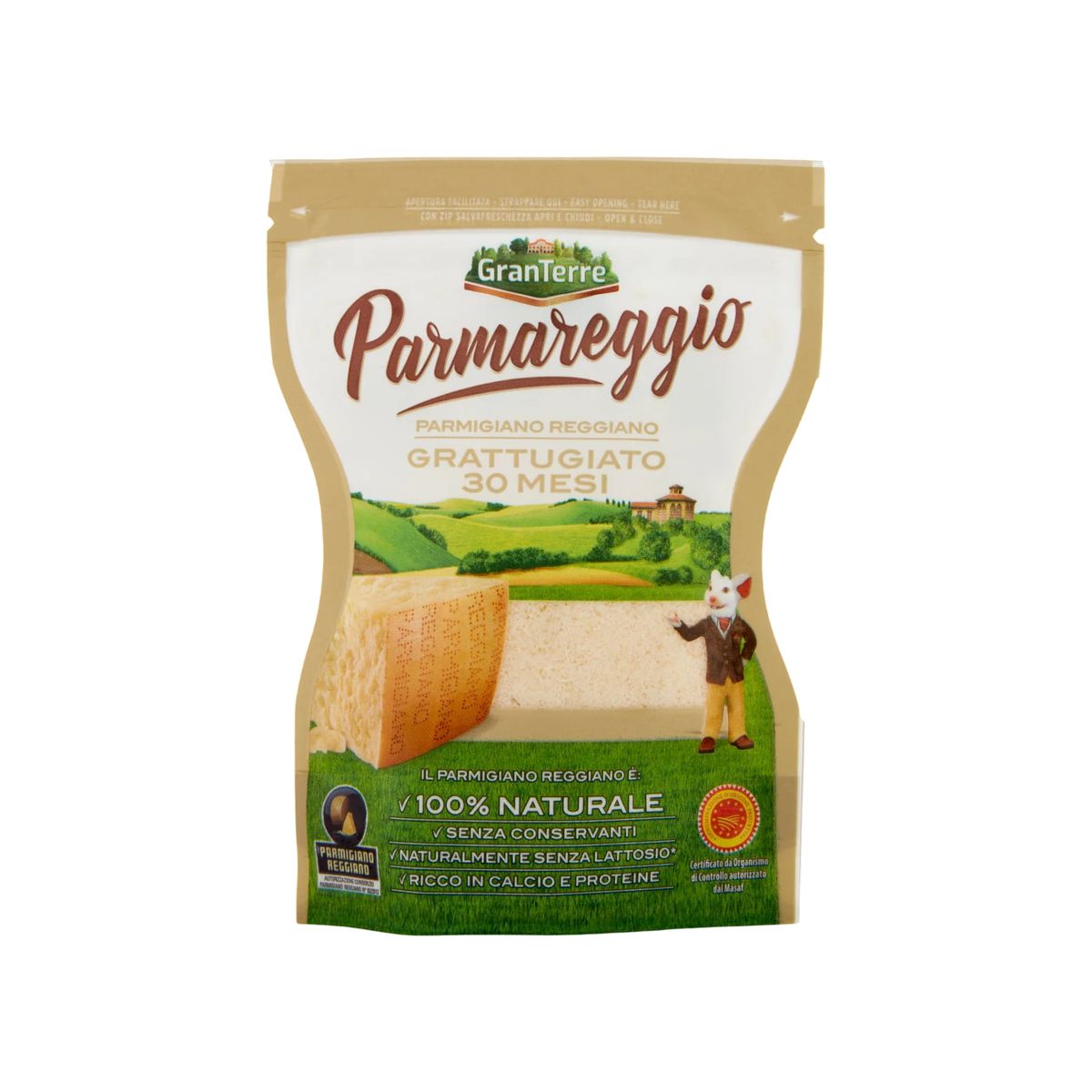 Parmareggio Parmigiano Reggiano râpé 30 mois 60 gr.