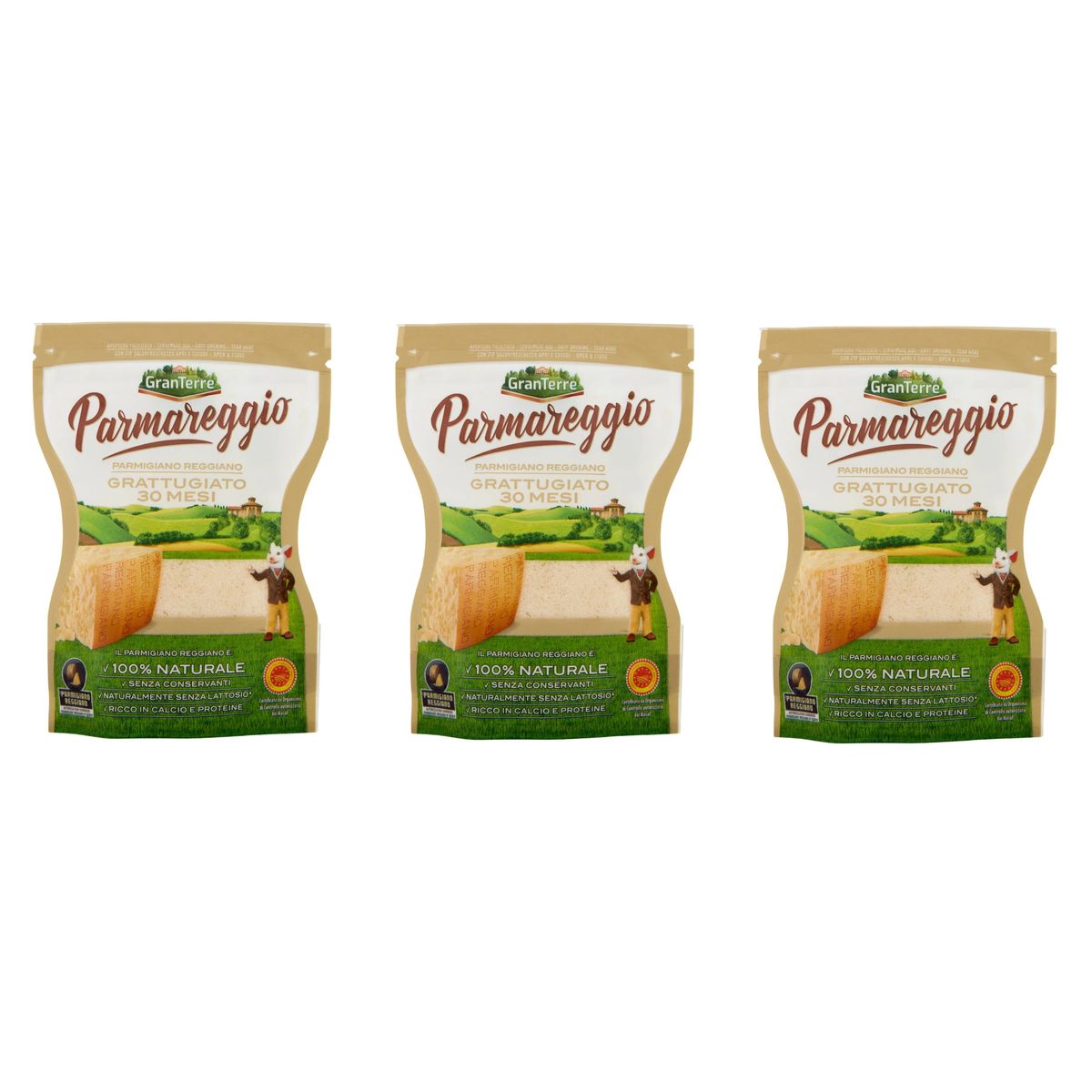 Parmareggio Parmigiano Reggiano râpé 30 mois 60 gr.