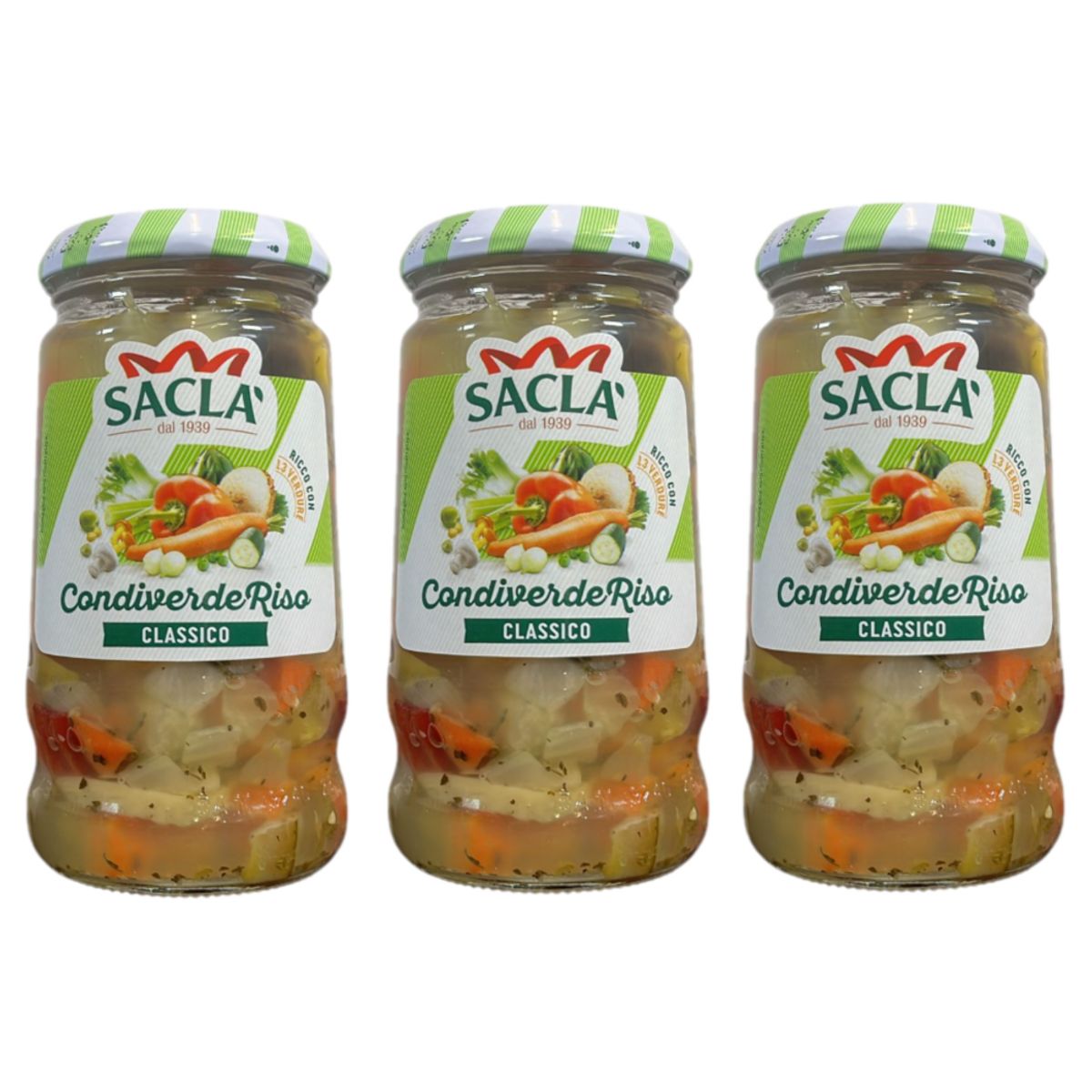 Saclà Condiverde Riso 290 g - 3 Pezzi