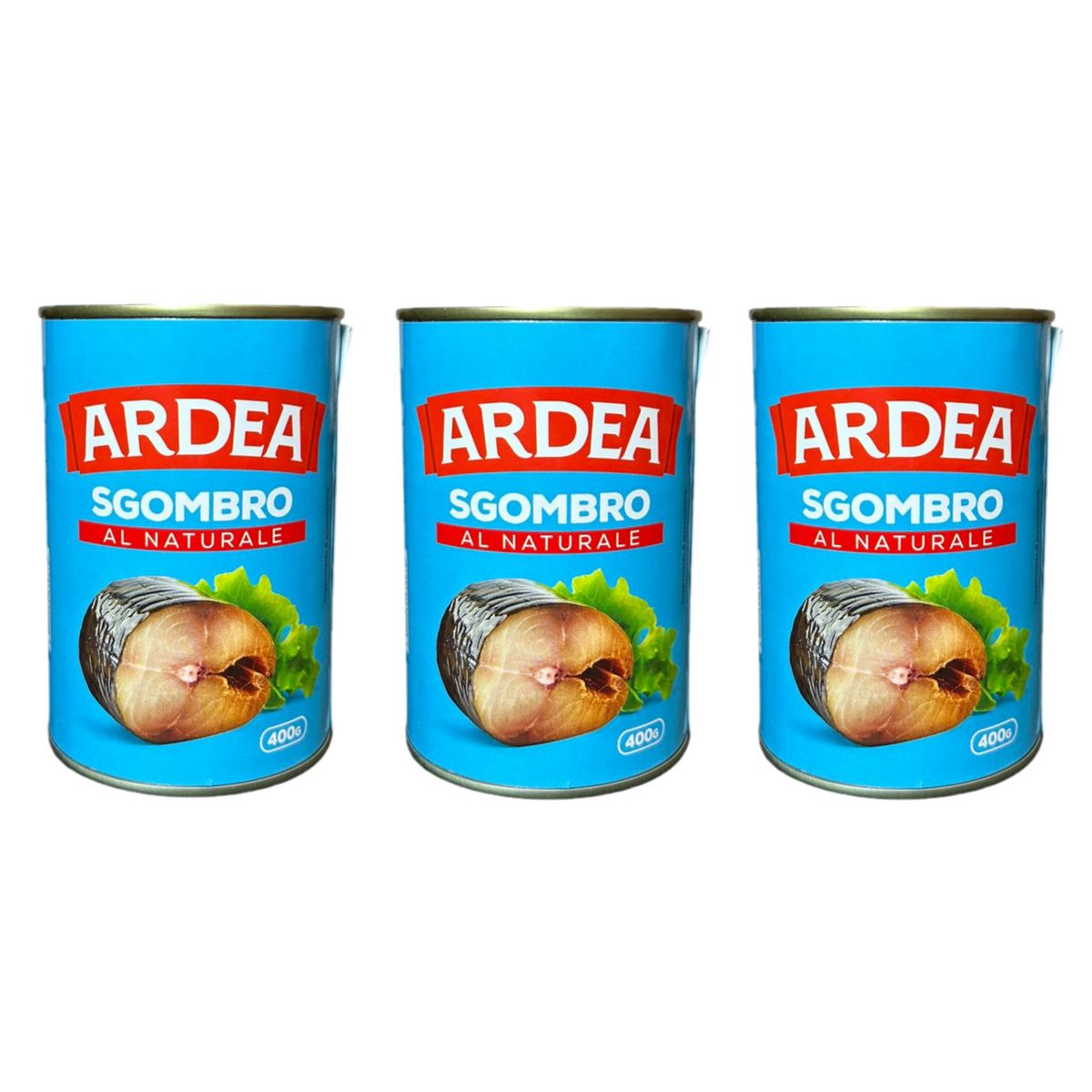Ardea Sgombro Al Naturale 400g - 3 pezzi