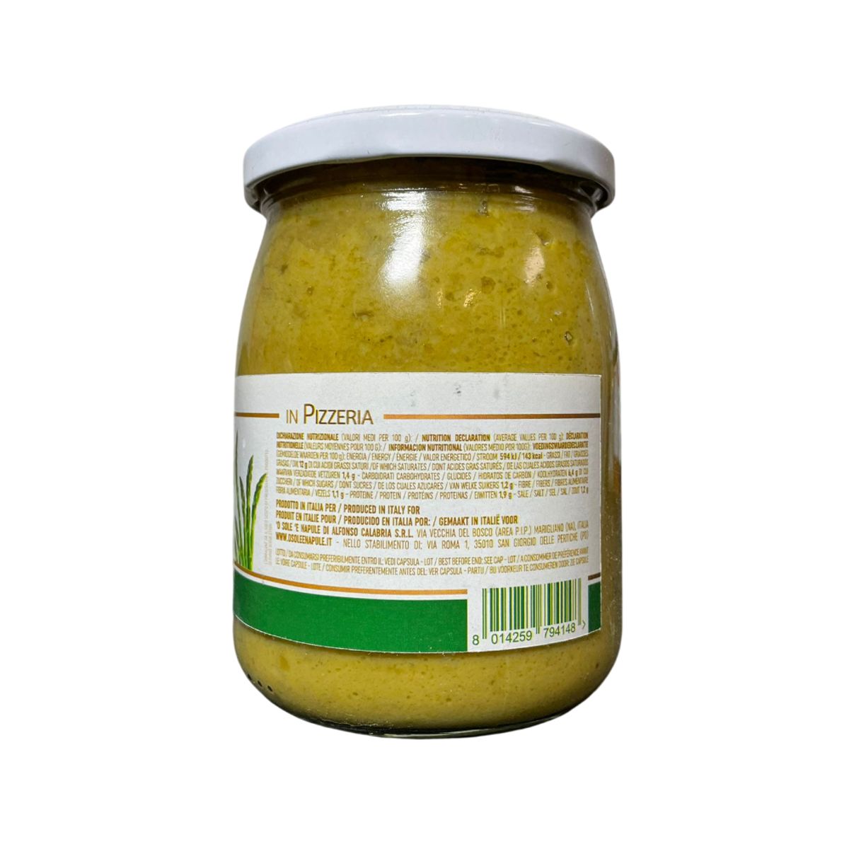 O sole e Napule crème d'asperges 540 Gr.