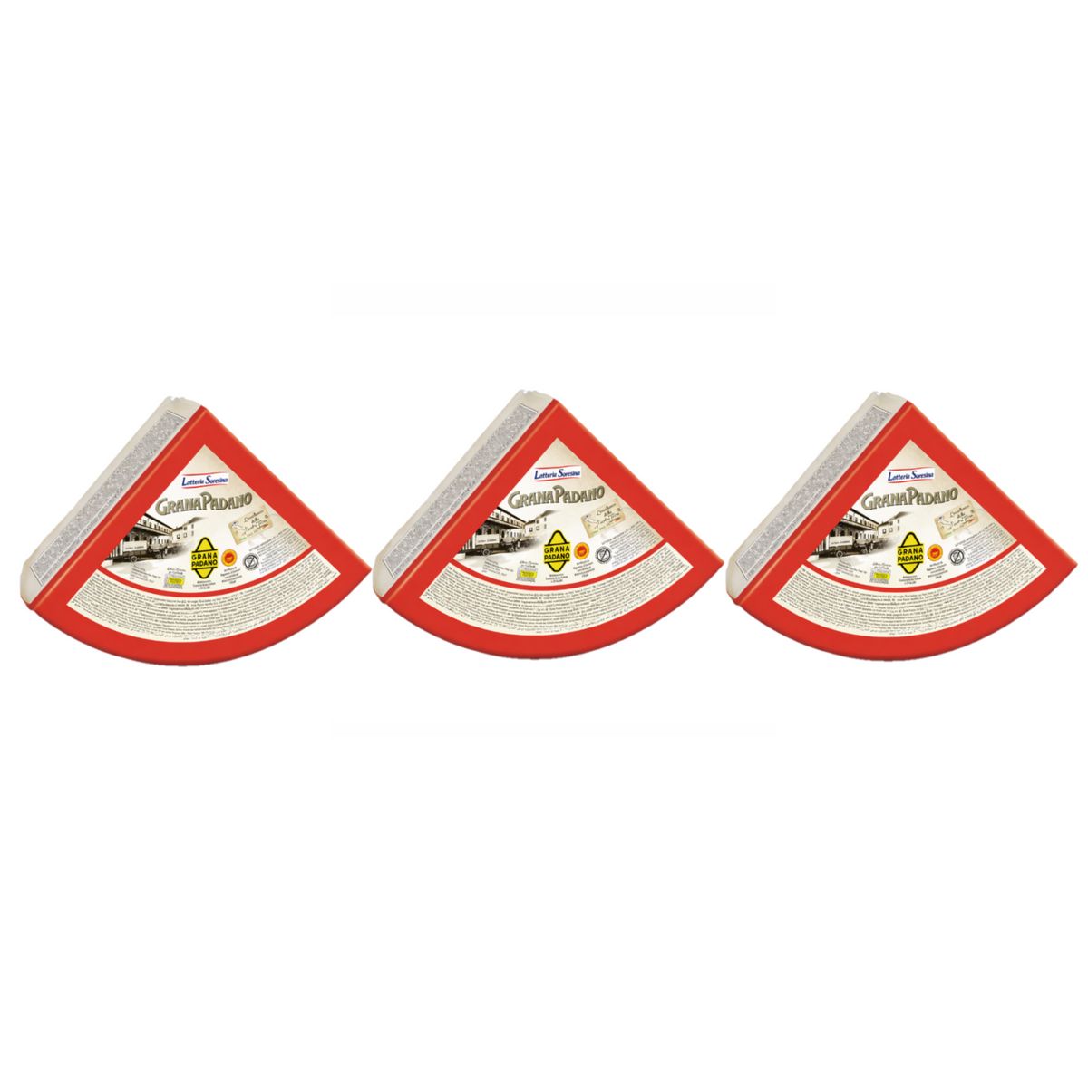 Latteria Soresina Grana Padano DOP Ungefähr 4,6 kg - 3 Stück