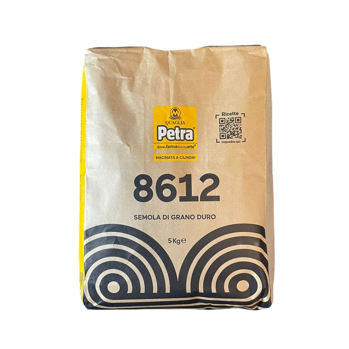Molino Quaglia Petra 8612 Semola Di Grano Duro 5 Kg