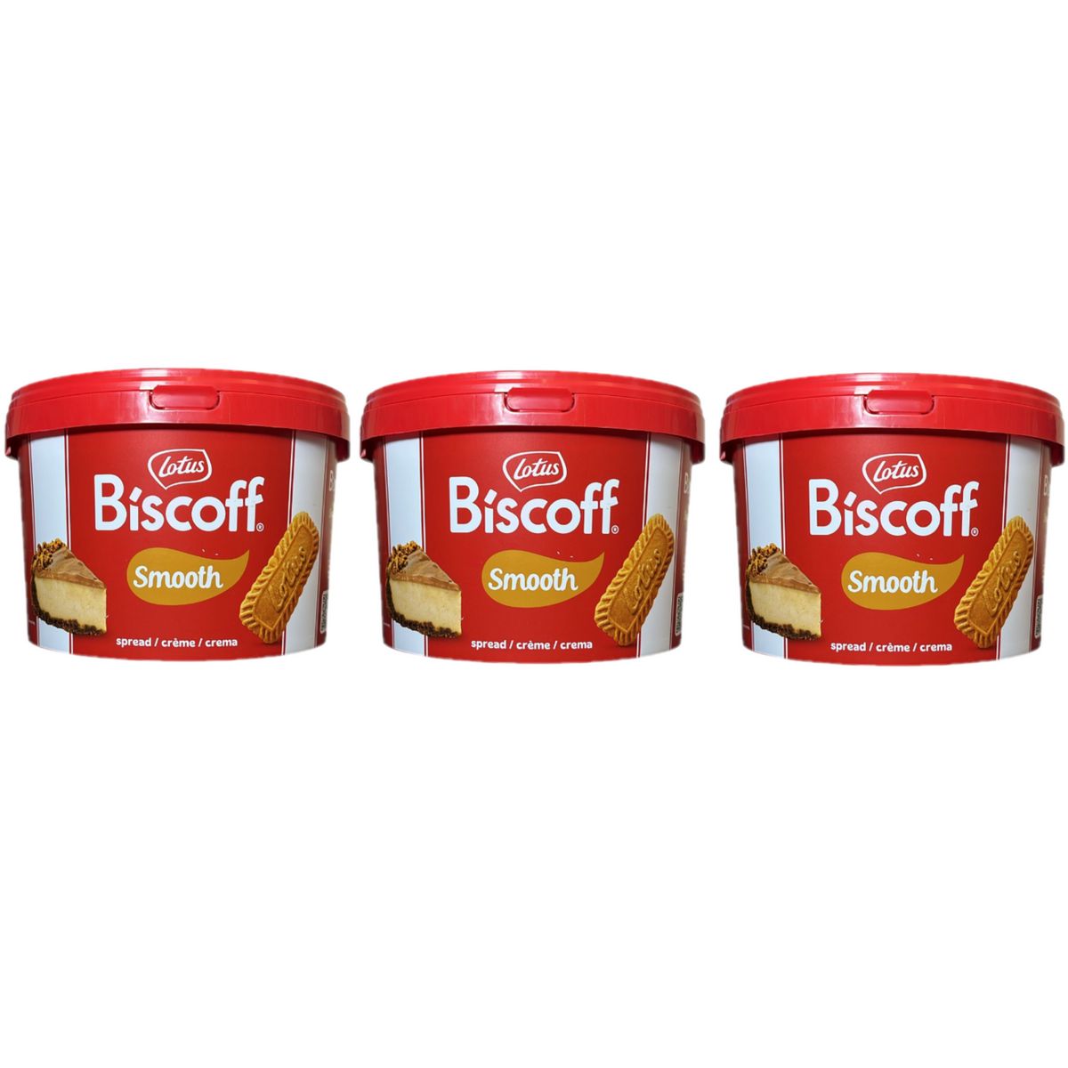 Crème à tartiner Lotus Biscoff 3 kg - 3 pièces