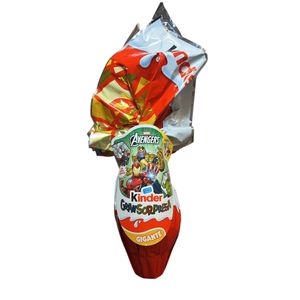 Kinder Uovo Gigante Marvel Avengers 320 g – Cioccolato al Latte con Sorpresa