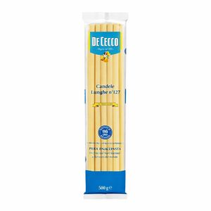 De Cecco Candele Lunghe n° 127 500 g – Pasta di Semola di Grano Duro