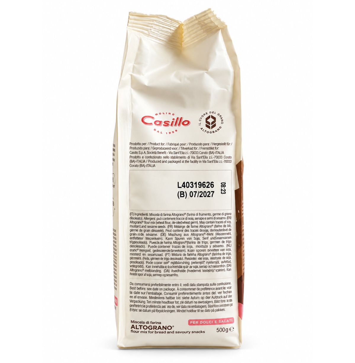MOLINO CASILLO Altograno Dolci e Salati 500 g
