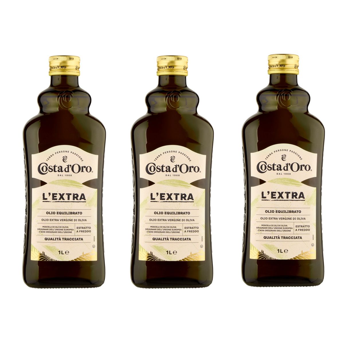 Costa d'Oro Extra Virgin Olive Oil 1 Lt
