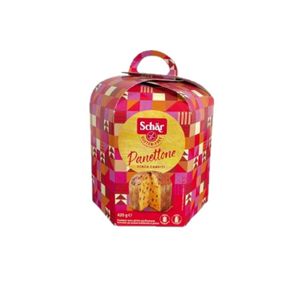 Panettone Sans Gluten Schär 420g – Gâteau de Noël Italien Traditionnel, Moelleux et Savoureux