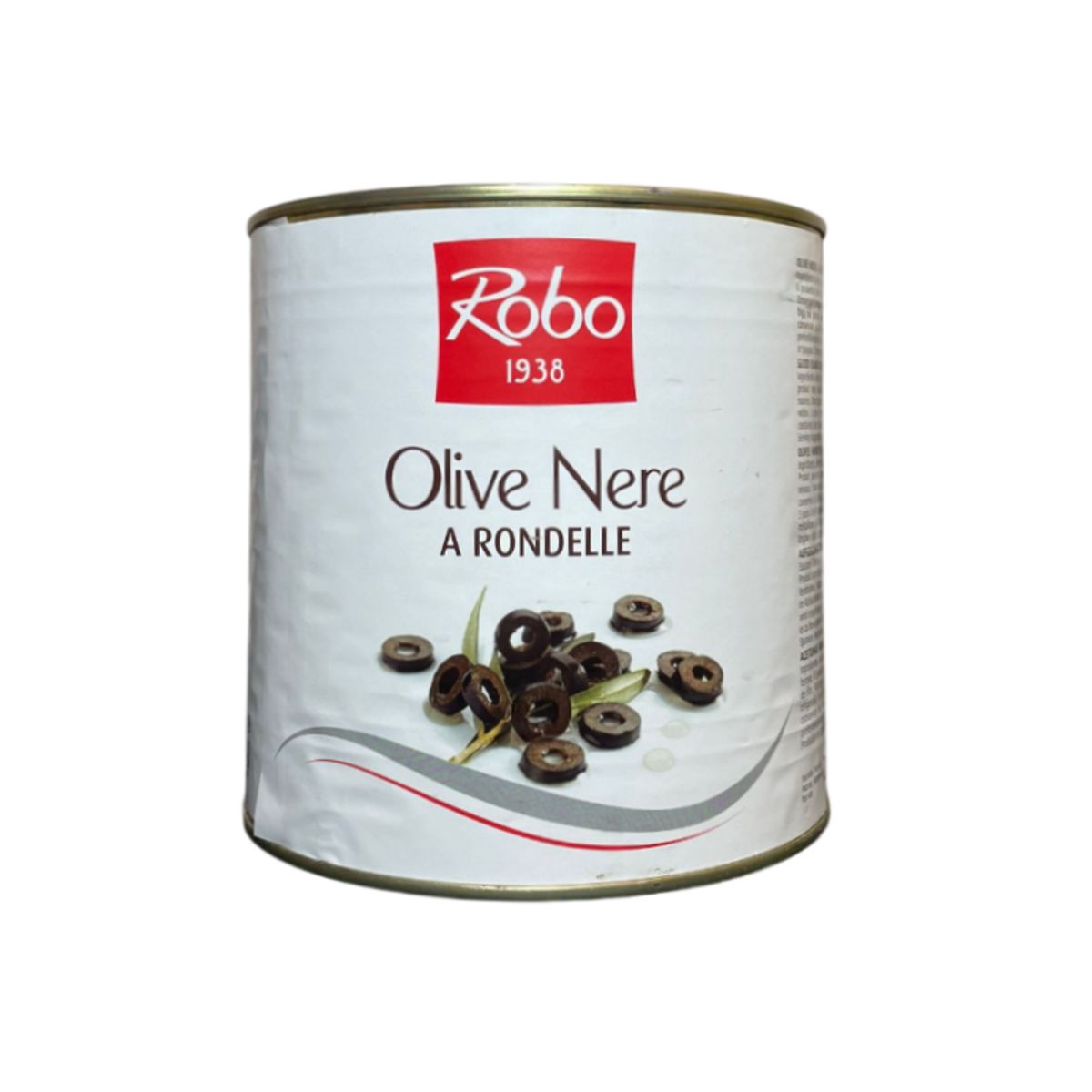 Robo Black Olives in Slices 2600 Gr