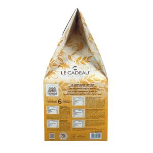 Tre Marie Caja Regalo “Un Mondo di Auguri” 6 Piezas – Lote Navideño Italiano con Dulces Tradicionales y Especialidades_1