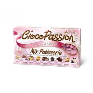 Crispo Confetti CiocoPassion Mix Patisserie pink 1 kg.