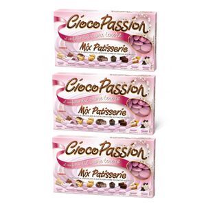 Crispo Confetti CiocoPassion Mix Patisserie pink 1 kg._0