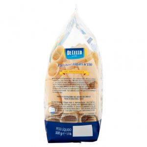 De Cecco Paccheri Rigati n° 130 500 g – Pasta di Semola di Grano Duro Trafilata al Bronzo_desktop_3