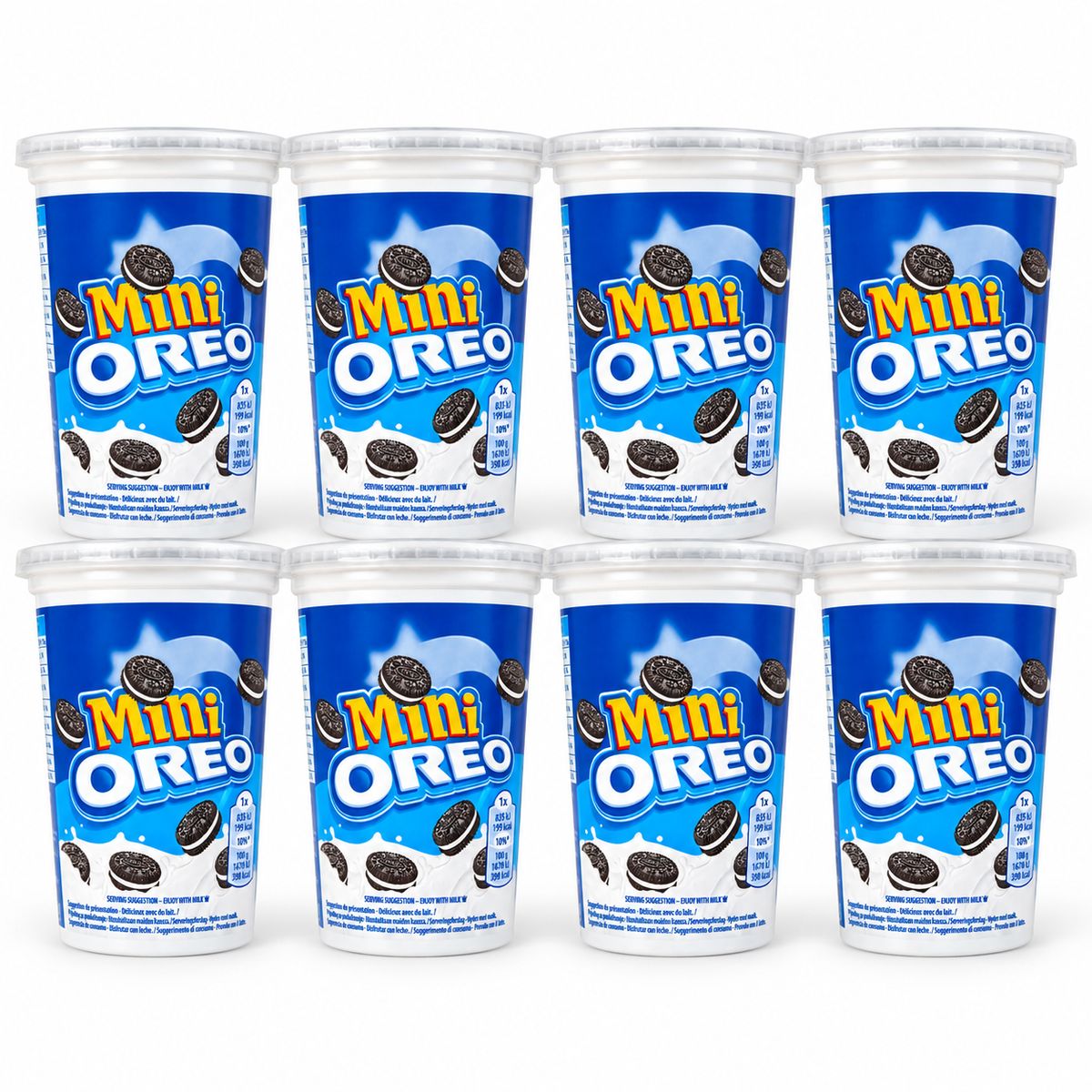 Oreo Mini Cocoa and Vanilla Cookies 115 g - 8 pieces