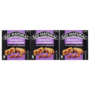 Eat Natural Barretta Mandorle e Uva Sultanina 3x40 Gr_0