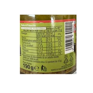 I Siciliani Pesto de Pistacho 190 g – Especialidad Siciliana Sin Gluten_1