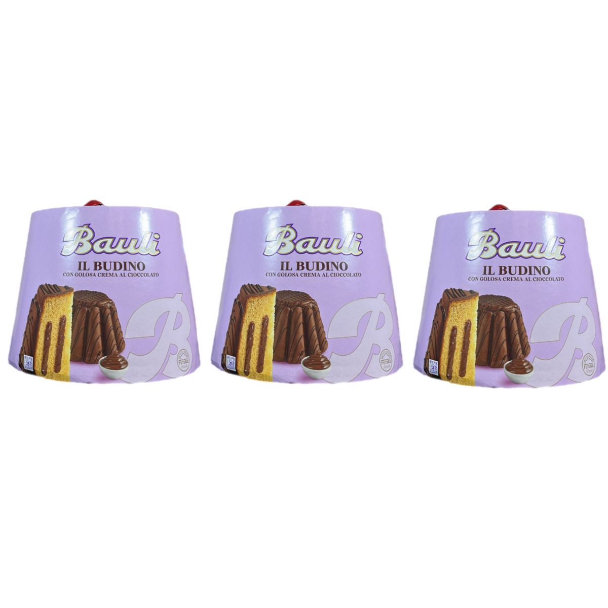 Bauli Pudding 750 g - 3 Pieces