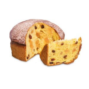 iMarigliano Panettone alla Melannurca 1 Kg – Con Mela Annurca Candita, Uvetta al Rhum e Glassa di Nocciole e Cacao_1