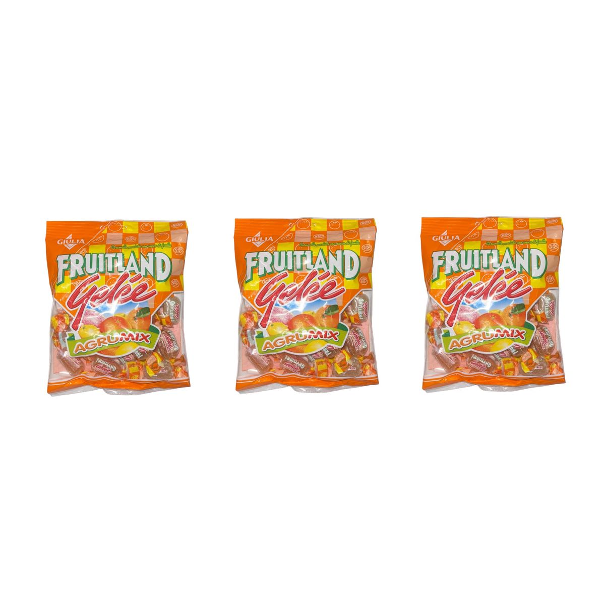La Giulia Fruitland Gelée Agrumix Caramelle 150 Gr.