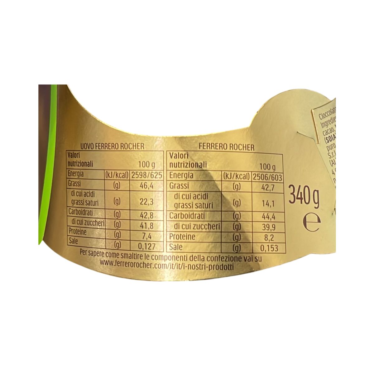 Ferrero Rocher Classic Egg Milk Chocolate with Hazelnuts 340 Gr