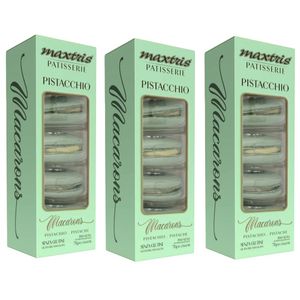 Maxtris Pistachio Macarons 5 Pcs 70 Gr._0