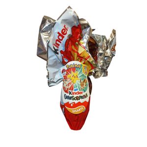 Kinder Huevo de Pascua Gigante Pokémon 320 g – Chocolate con Leche con Sorpresa