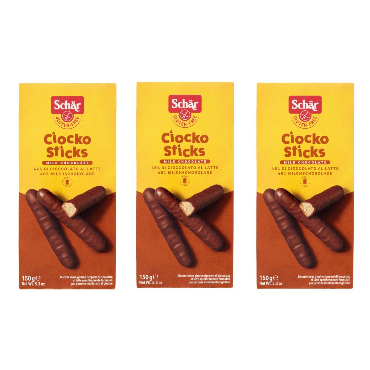 Schär Ciocko Sticks 150 Gr.