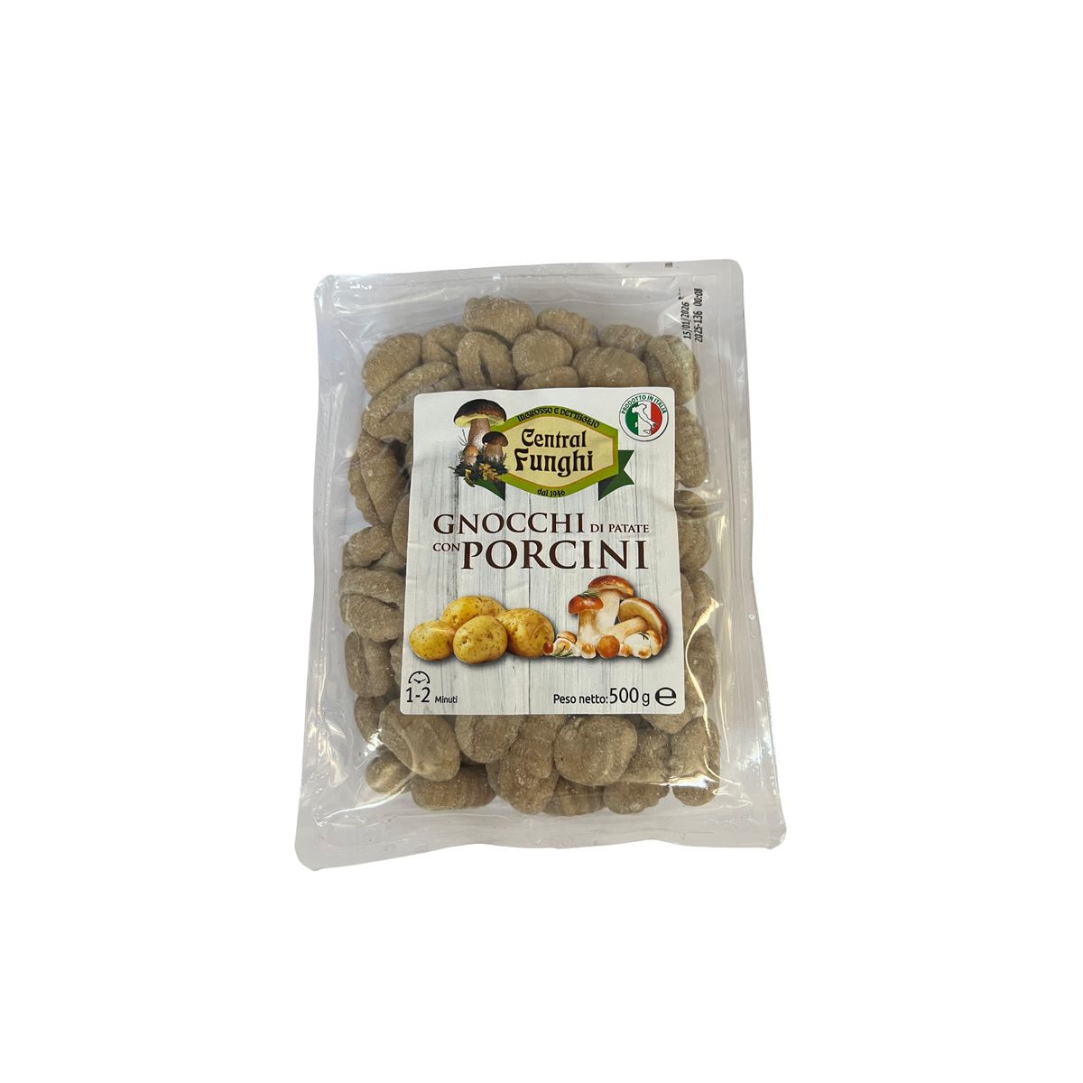 Central Mushrooms Potato Gnocchi with Porcini Mushrooms 500 Gr.