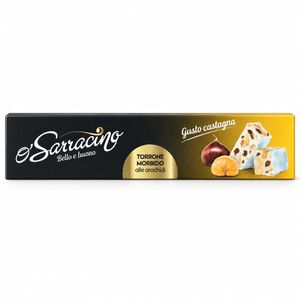 O'Sarracino Turrón Blando de Cacahuete Sabor Castaña 150 g