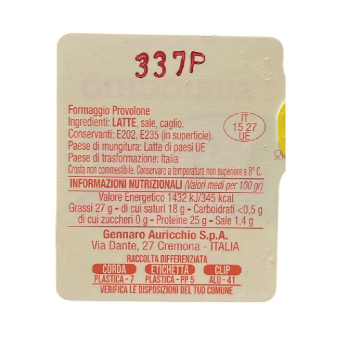 Auricchio Jeune Provolone 800 g