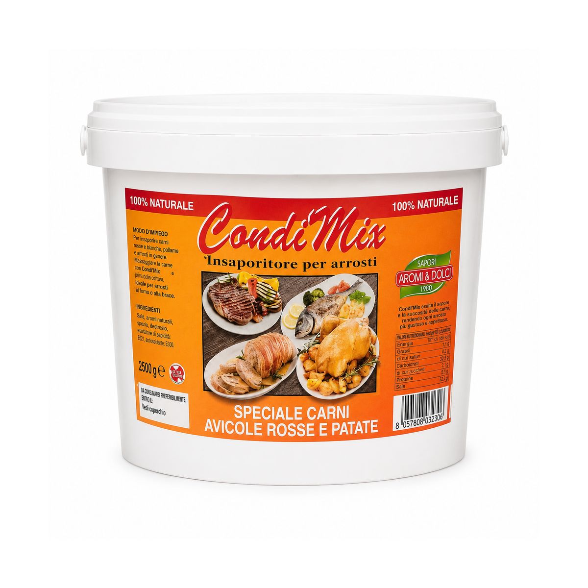 Aromi & Dolci Condi'Mix Insaporitore per Arrosti 2,5 Kg