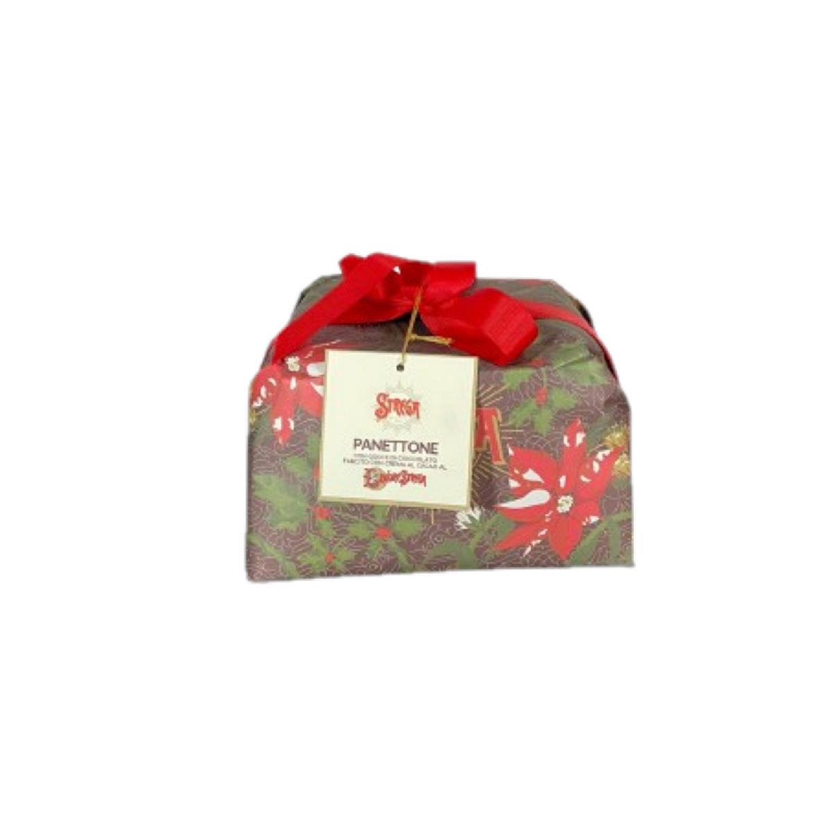 Panettone Alberti con Crema de Cacao Strega – 1 kg Especialidad Artesanal – Pastel de Navidad Suave con Chispas de Chocolate y Licor Strega