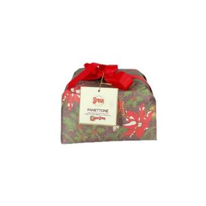 Panettone Alberti Relleno con Crema Strega de Cacao – 1kg Pastel Navideño Artesanal Italiano con Chips de Chocolate y Licor Strega