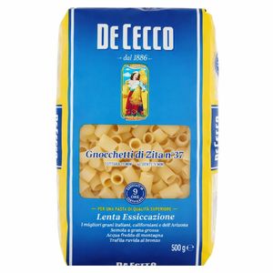 De Cecco Gnocchetti di Zita n° 37 500 g – Pasta di Semola di Grano Duro Trafilata al Bronzo