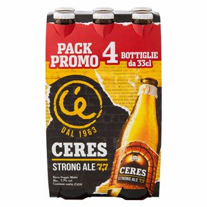 Ceres Strong Ale 7.7% – Double Malt Strong Ale Beer 4 x 33 cl