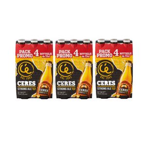 Ceres Strong Ale 7.7% – Double Malt Strong Ale Beer 4 x 33 cl_0