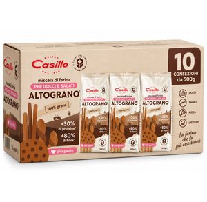 MOLINO CASILLO Altograno Miscela di Farina per Dolci e Salati 500 g_0