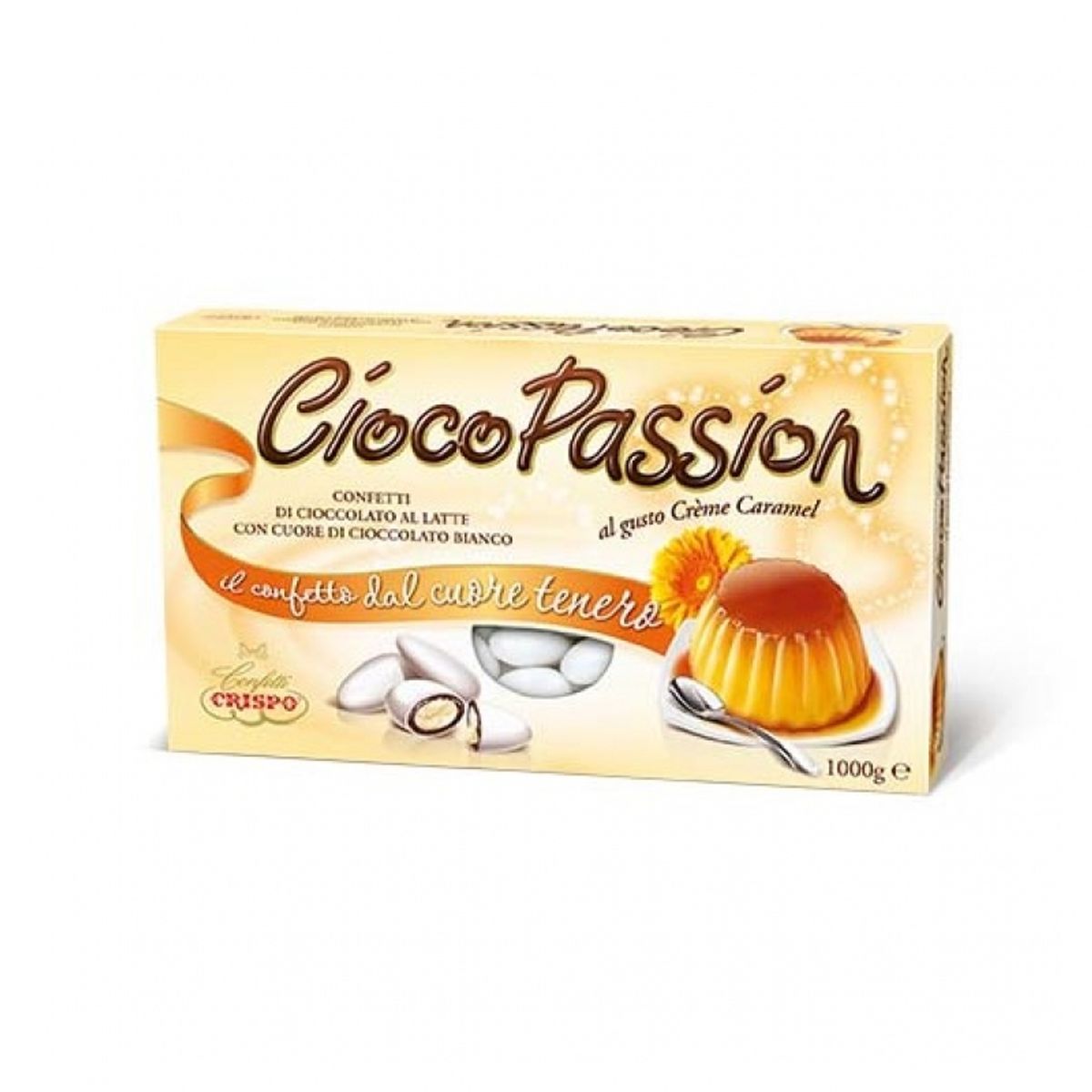 Dragees Crispo CiocoPassion Creme Caramel 1 kg.