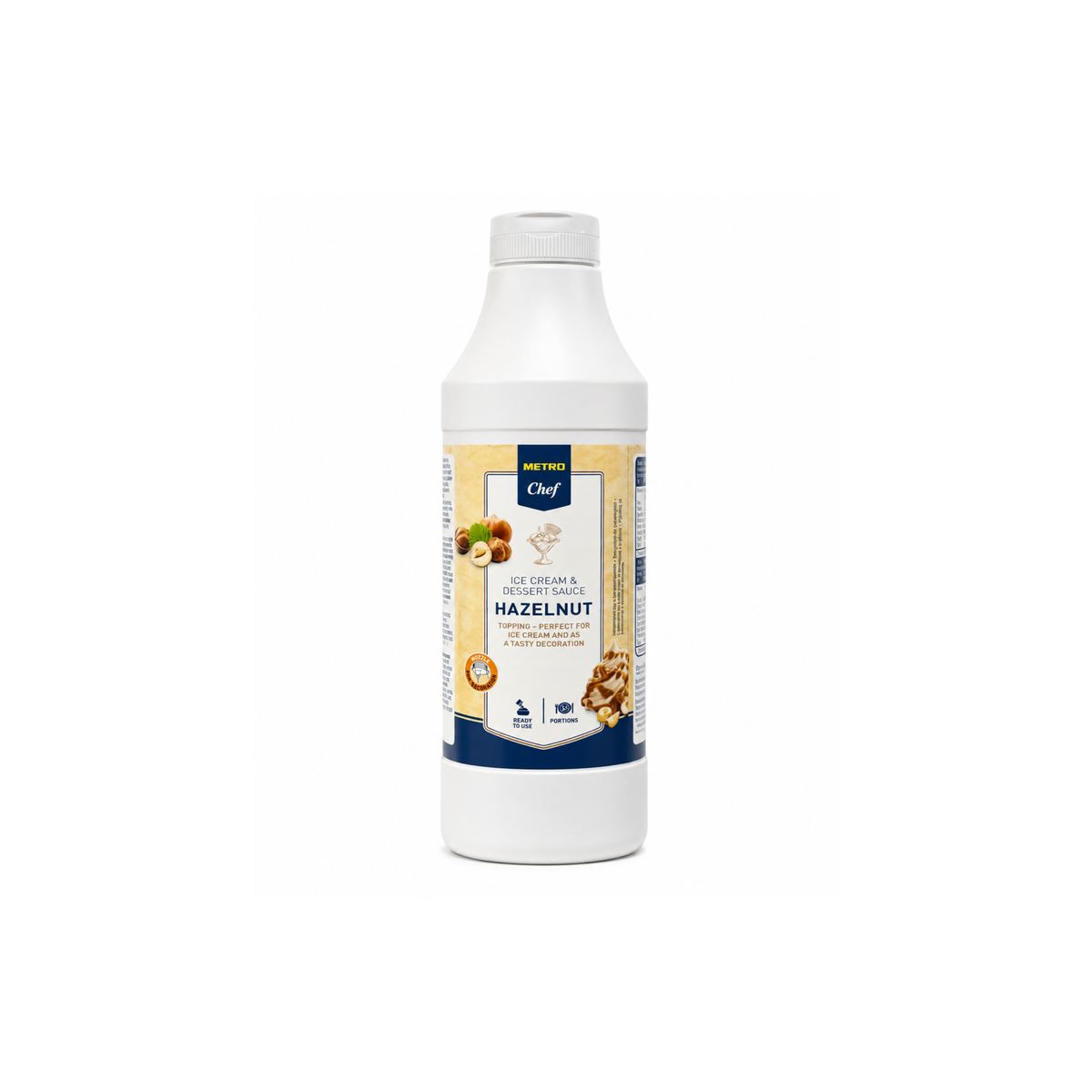 Salsa de avellanas METRO Chef para helados y postres 1 kg