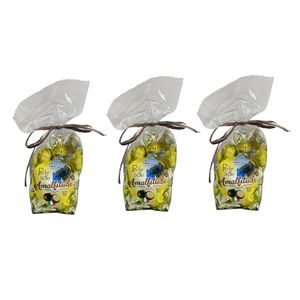 Perle di Sole Amalfitude – Praline al Limone Costa d’Amalfi IGP e Cioccolato Fondente 300g | Specialità Artigianale Italiana_0