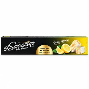 O'Sarracino Turrón Blando de Cacahuete Sabor Limón 150 g