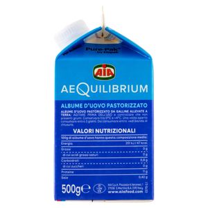 Aia aeQuilibrium Pasteurized Egg White 500 Gr._1