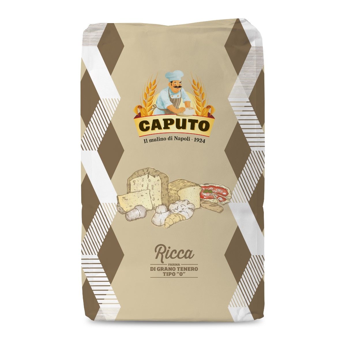 CAPUTO Saccorosso 小麦粉 タイプ00 25kg CAPUTO Saccorosso 小麦粉 タイプ00 25kg Flour Saccorosso 25kg
