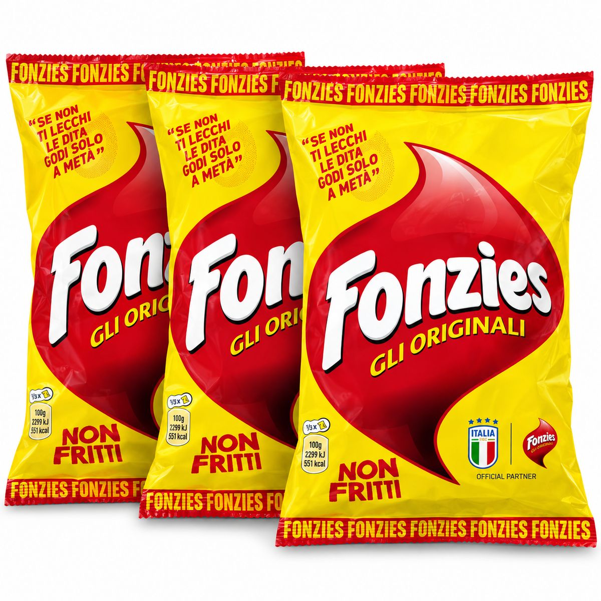 Fonzies The Originals 100g - 3 Stück