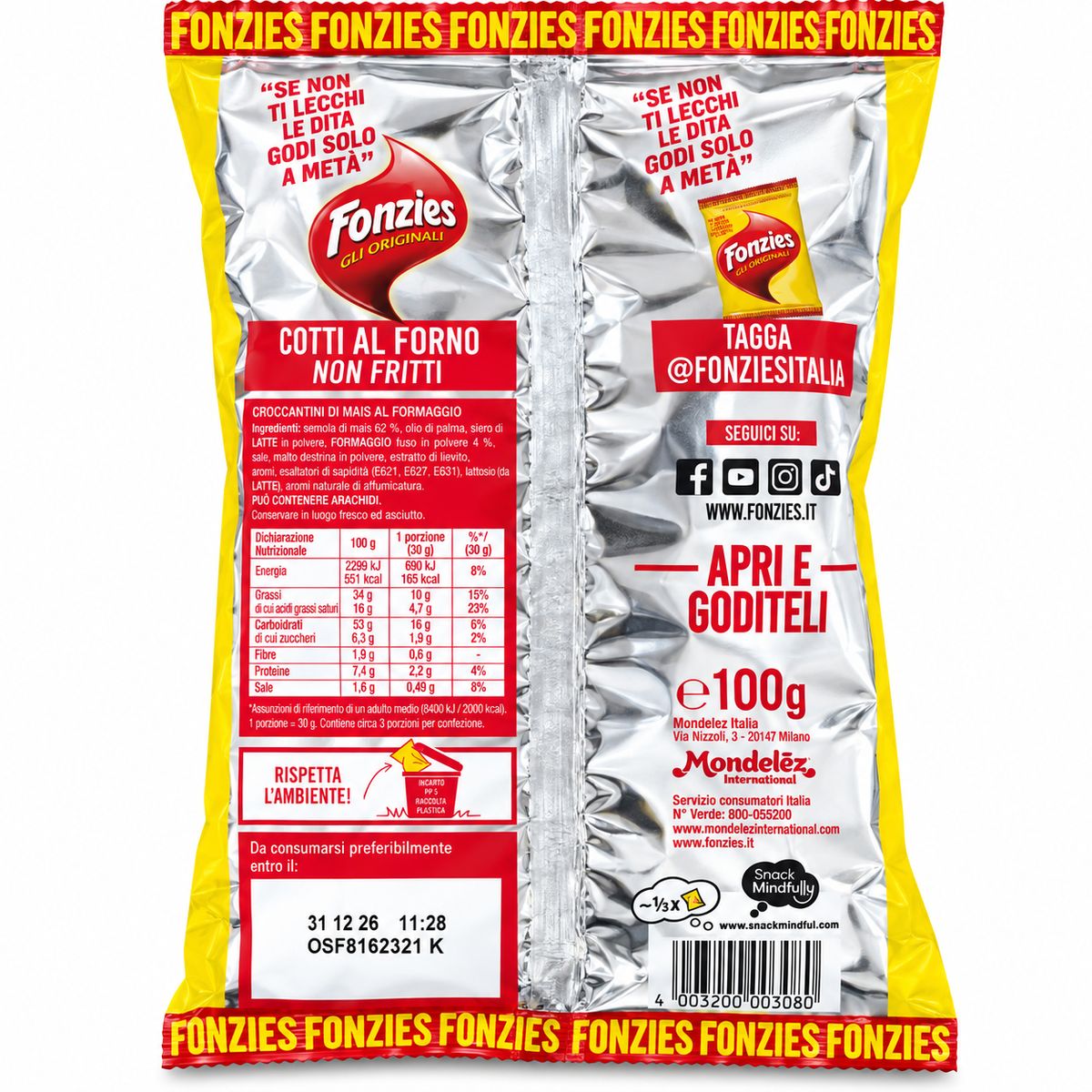 Fonzies The Originals 100g