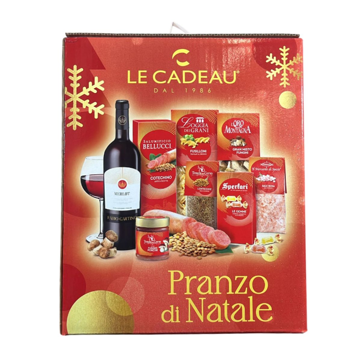 Paquete de 8 piezas "Almuerzo de Navidad" Le Cadeau