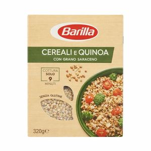 Barilla Céréales et Quinoa au Sarrasin 320 g – Mélange Sans Gluten