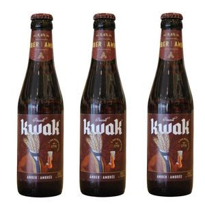 Cerveza ámbar belga Kwak 33 cl_0