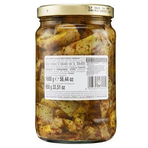 Iposea Carciofi Arrostiti in Olio di Semi di Girasole 1600 g – Carciofi Grigliati Mediterranei in Vasetto_1